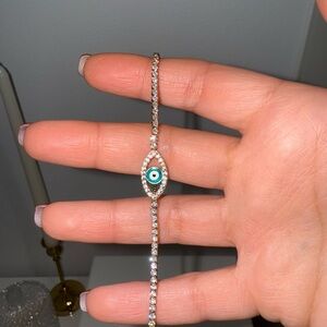 Evil eye bracelet